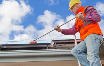 Trerhyngyll soft wash roof cleaning